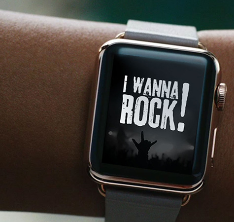 I Wanna Rock - Wearable App